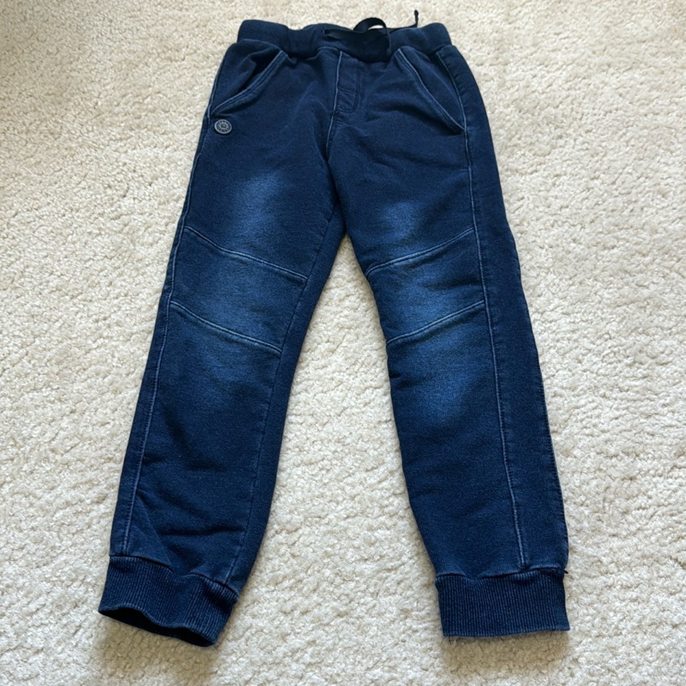 Boboli Boys Denim Joggers - Size 5